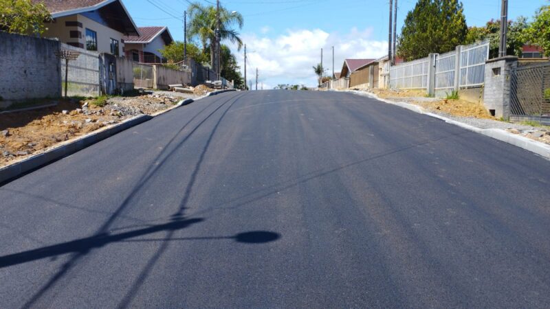 Prefeitura avança com obras de pavimentação