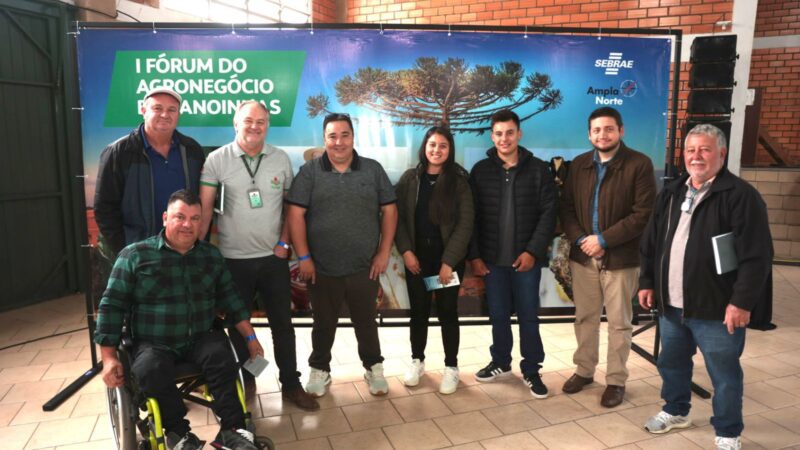 Monte Castelo participa do 1º Fórum do Agronegócio em Canoinhas