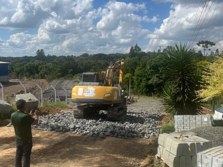 Monte Castelo em Ritmo Intenso de Obras