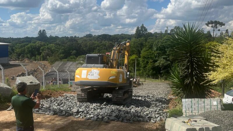 Monte Castelo em Ritmo Intenso de Obras