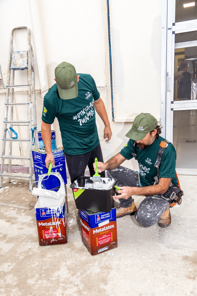 Condor e Sherwin-Williams revitalizam fachada do Hospital e Maternidade Sagrada Família