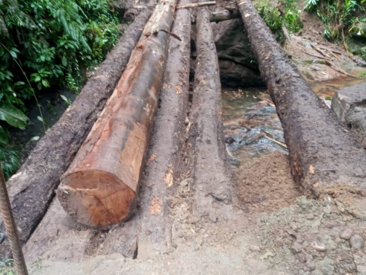 Obras em ponte da Estrada Saraiva