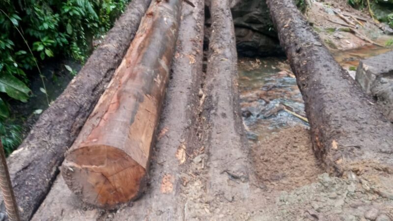 Obras em ponte da Estrada Saraiva