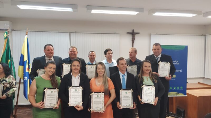 Diplomação dos Eleitos em Santa Terezinha Marca Momento de Celebração e Compromisso