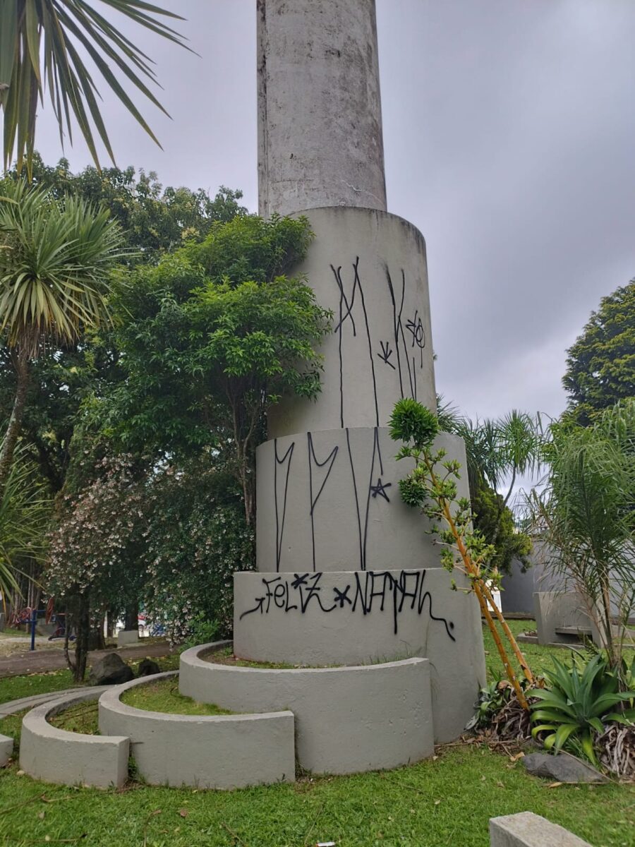 Mais um ato de vandalismo é registrado