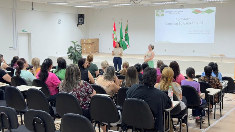 Capacitação para servidores da Alimentação Escolar