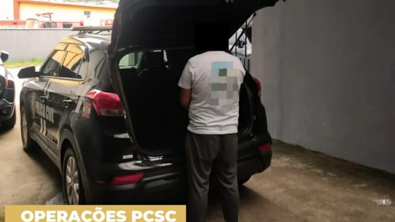 POLÍCIA CIVIL CUMPRE MANDADO DE PRISÃO POR ESTUPRO EM SANTA CECÍLIA.