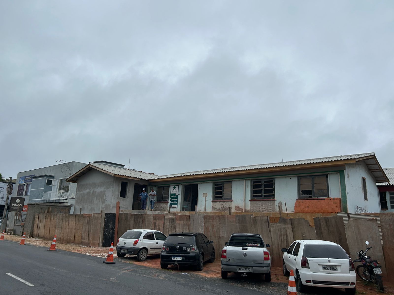 Obras avançam no Posto de Saúde Central