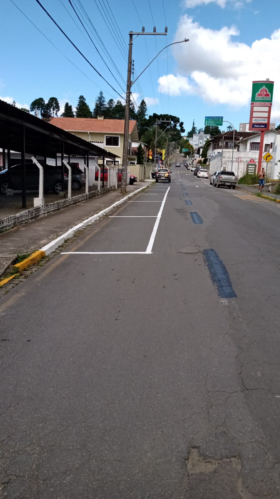 Novas vagas de estacionamento no Centro