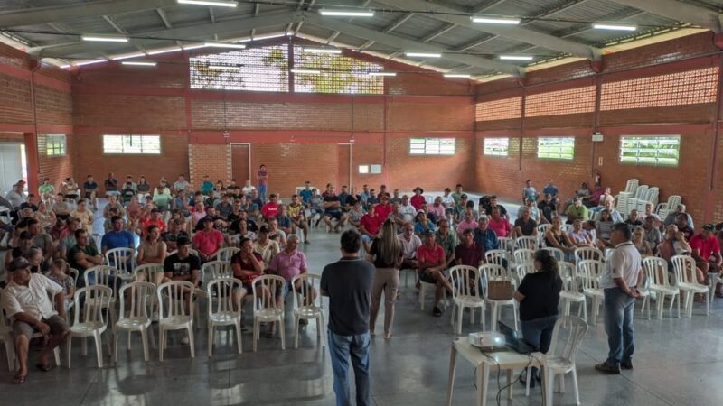 Evento sobre Programas da Secretaria da Agricultura e Políticas Públicas Reúne Mais de 150 Pessoas em Santa Terezinha