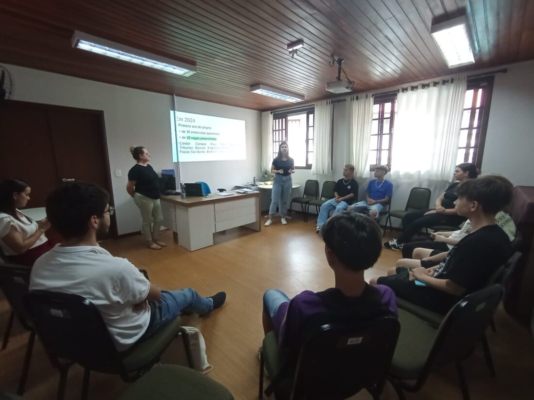 Prefeitura de São Bento do Sul inicia capacitação para jovens ingressarem no mercado de trabalho