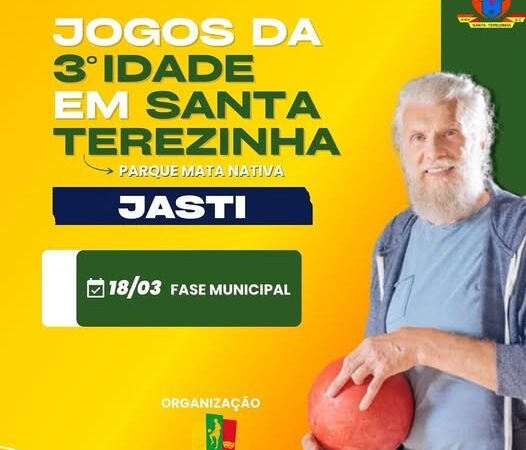 Inscrições Abertas para Jogos e Dança da Melhor Idade em Santa Terezinha