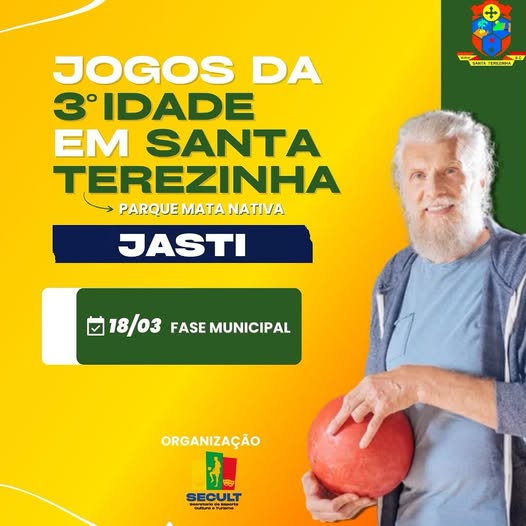 Inscrições Abertas para Jogos e Dança da Melhor Idade em Santa Terezinha