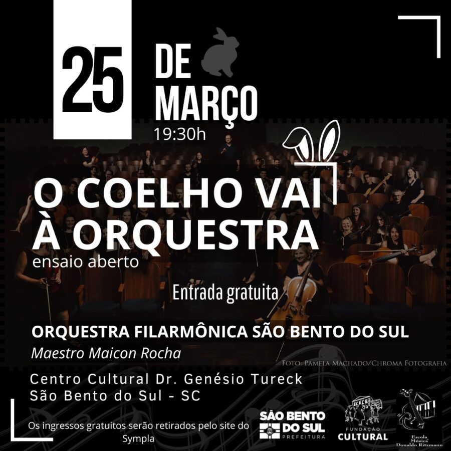 Celebração aos 70 anos da Orquestra Filarmônica de São Bento do Sul