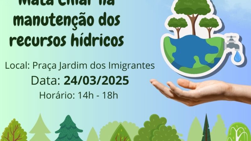 Dia Mundial da Água, Ações de Conscientização sobre Mata Ciliar