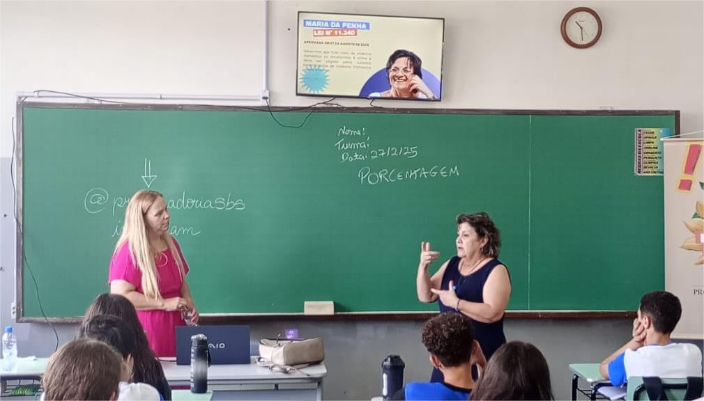 Procuradoria da Mulher promove palestras nas escolas