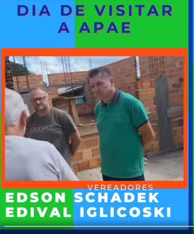 Vereadores Edson Schadek e Edival Iglicoski Visitam a APAE de Papanduva: Compromisso com o Bem-Estar e o Futuro da Instituição