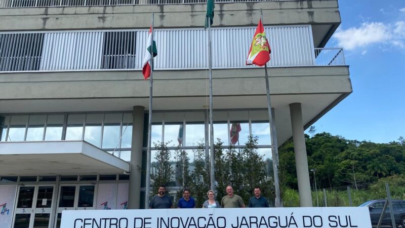 Vereadores visitam Centro de Inovação de Jaraguá do Sul