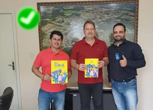 Prefeito Sirineu Ratochinski recebe equipe do Banco do Brasil para discutir projetos para Monte Castelo