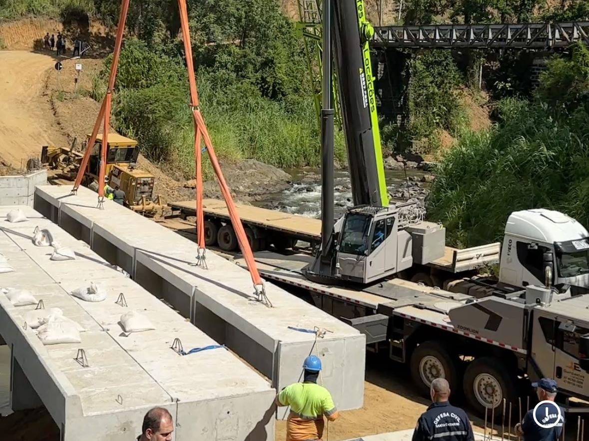 São Bento do Sul inicia obras de novas pontes